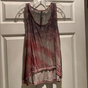 Jessica Simpson American Flag tank top